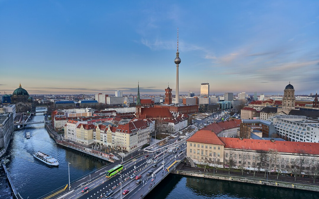 german city with smart technology
