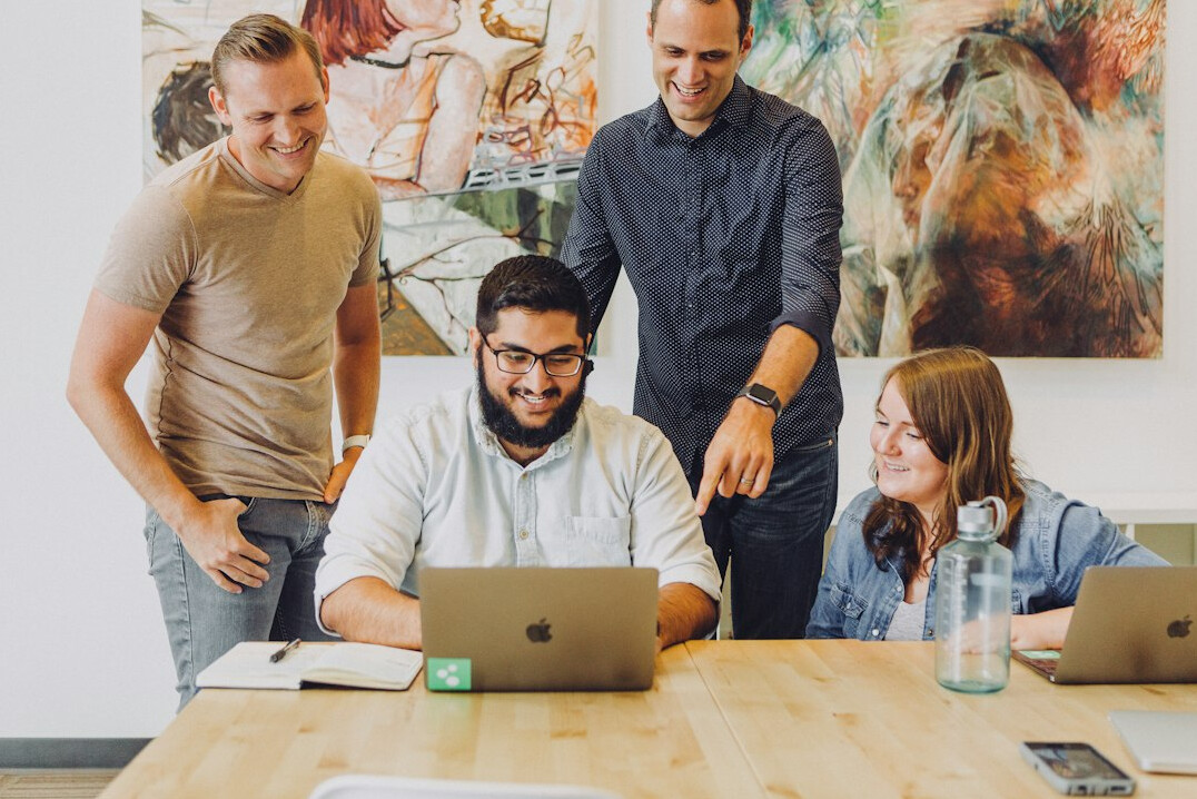 diverse people in meeting